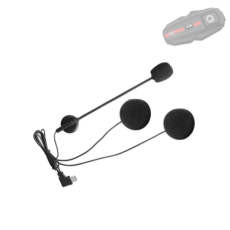 

Bluetooth-гарнитура для мотоциклетного шлема XGP с подключением к проводному микрофону в качестве дополнительного аксессуара.