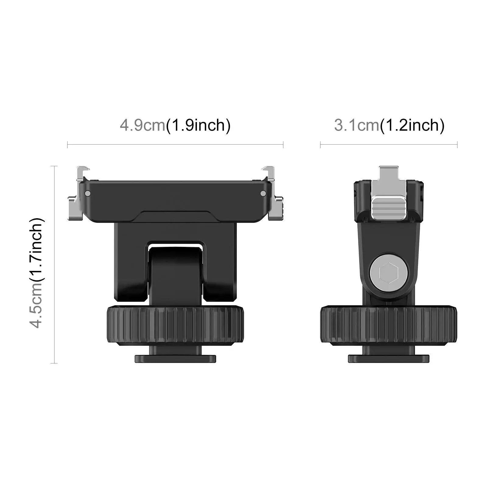 PULUZ for Insta360 GO UItra Plastic Gimbal Magnetic Quick Release Base Mount Expansion Adapter accessories