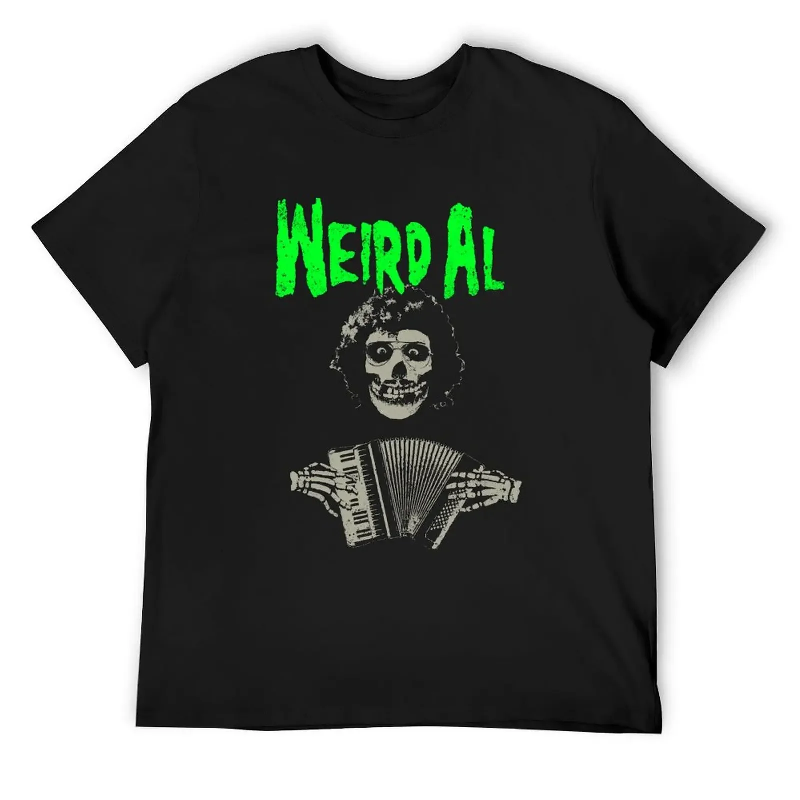 Weird Al meets the Misfits with Accordion T-Shirt Aesthetic clothing anime clothes blanks mens champion t shirts