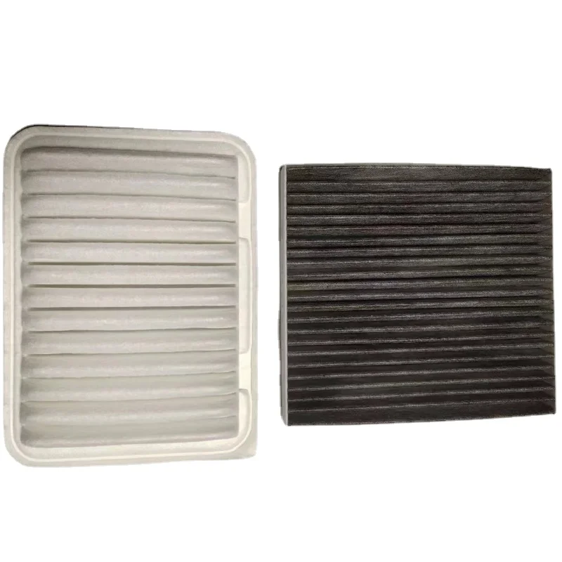 Filtro aria per Auto e filtro abitacolo OEM No. 17801-21050 87139-06060 / 87139-0N010 per Toyota Corolla con filtro a carbone ricambi Auto