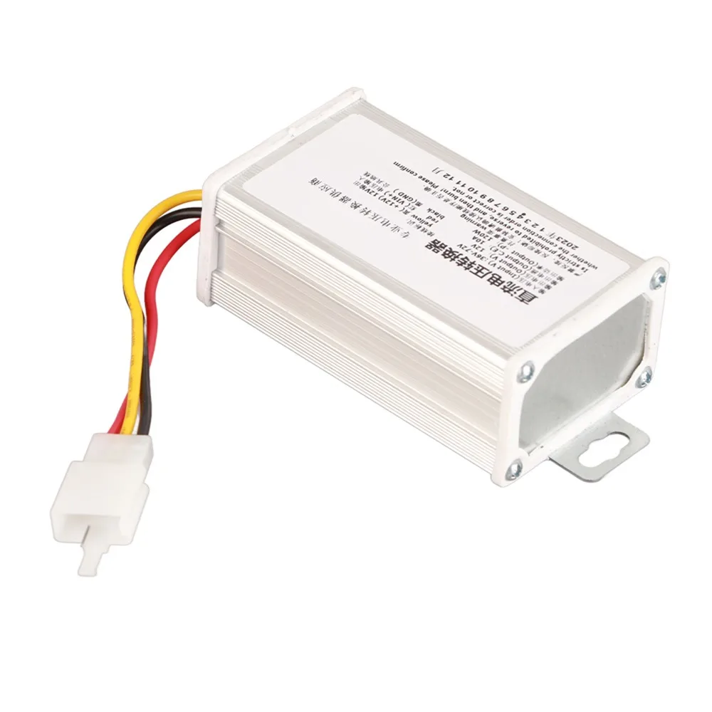 

36V-72V Input DC Converter 10A Current 12V Output Voltage Transformer 120W Power Electric Scooter Converter Electric Bike