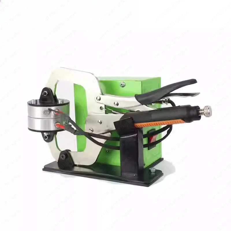 Mini Heat Press Machine, Clamp Style Dual Heating for T-Shirt & Mug, Portable Transfer Printing Equipment for DIY Crafts