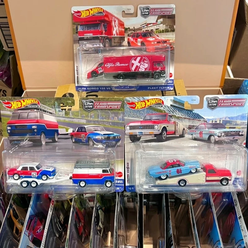 

2024, оригинальная серия Hot Wheels премиум-класса для культуры автомобиля, транспортная серия FLF56 Alfa Romeo, модель автомобиля, коллекционные детские игрушки, подарки