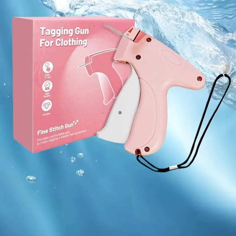 Fine Stitch Gun Stitchy Quick Clothing Fixer For Clothes Micro Tagging Gun Clothing Mini Speedy Sticky Sewing Gun Hemming Tool