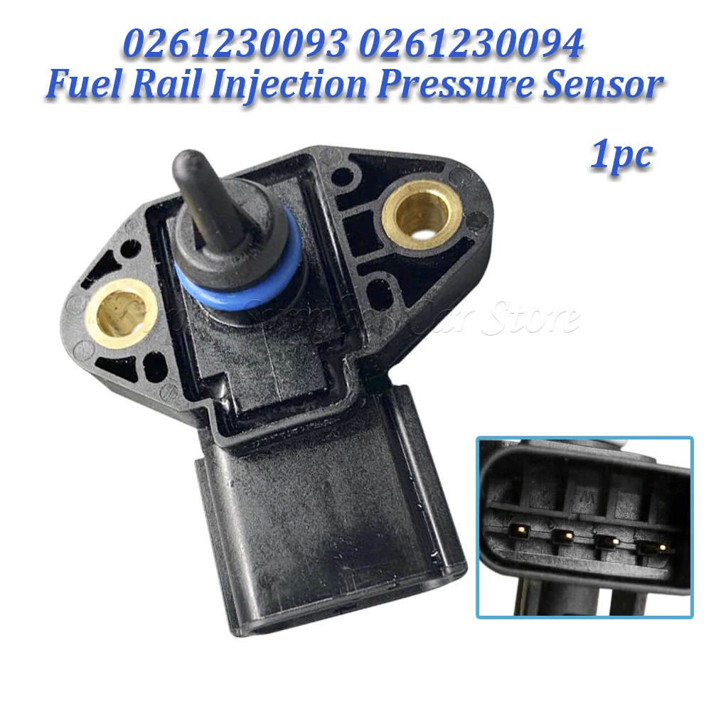 One Piece Fuel Injector Rail Pressure Sensor  For Ford Victoria Escape Explorer Maverick Mustang Crown 3F2E9G756AD