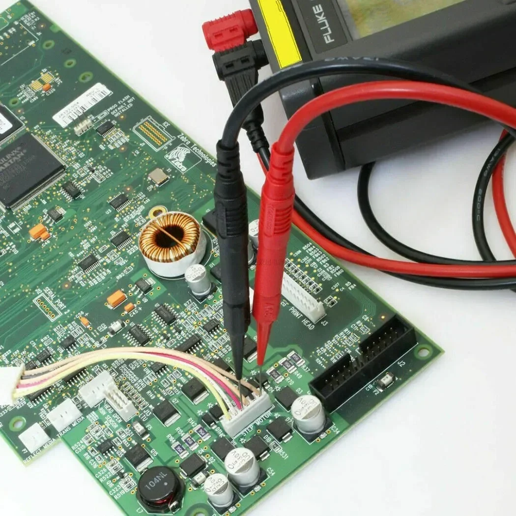 Dispositivo de medición de sonda de prueba de Pin de pluma de multímetro de 30V 1A, abrazadera de cobre, sondas de prueba de plomo, enchufe, accesorios de multímetros, 10 piezas