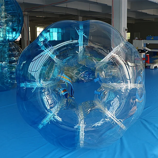 

Newly 1.5m Diameter Color Inflatable Human Body Inside Bubble Knocker Bump Bubble Balls
