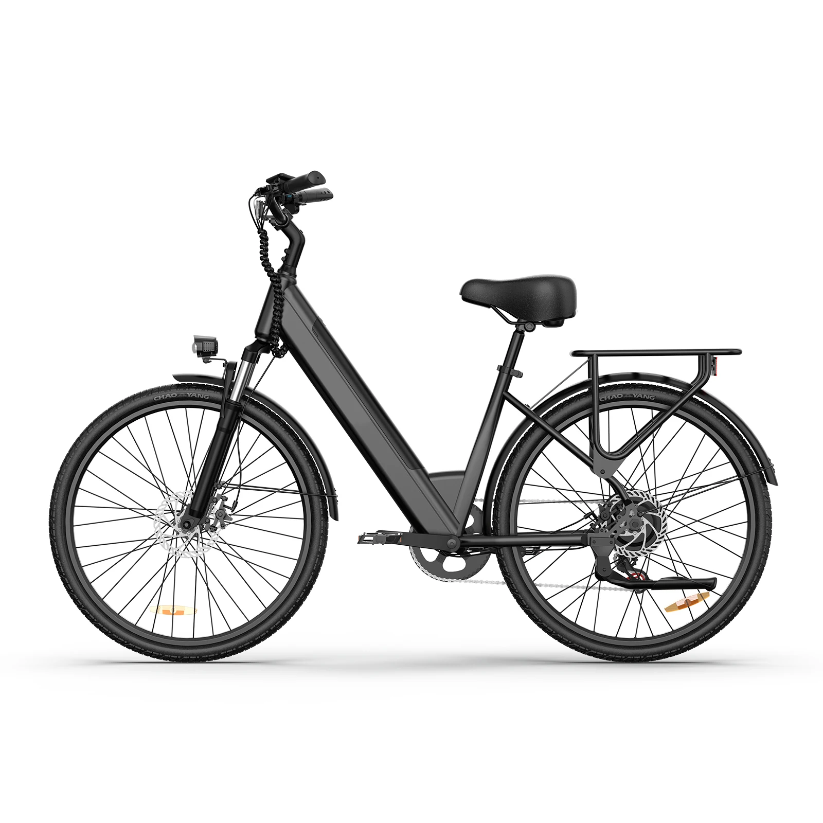 URLIFE E26 Elektrische Fiets voor Volwassenen, 26 inch Urban Commuter e-bike met 36V 13Ah/48V 10.4Ah uitneembare accu, 25 km/u & 60-80 km bereik - afbeelding 2