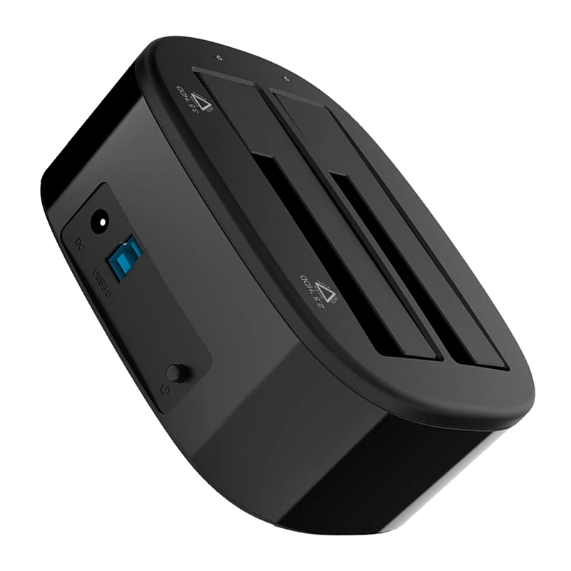 ORICO 6228US3 3,5-дюймовый двойной отсек USB 3.0 для Sata Hdd Ssd Чехол Док-станция Жесткий диск Инструмент Бесплатный дубликатор 16 ТБ для ПК (вилка европейского стандарта)