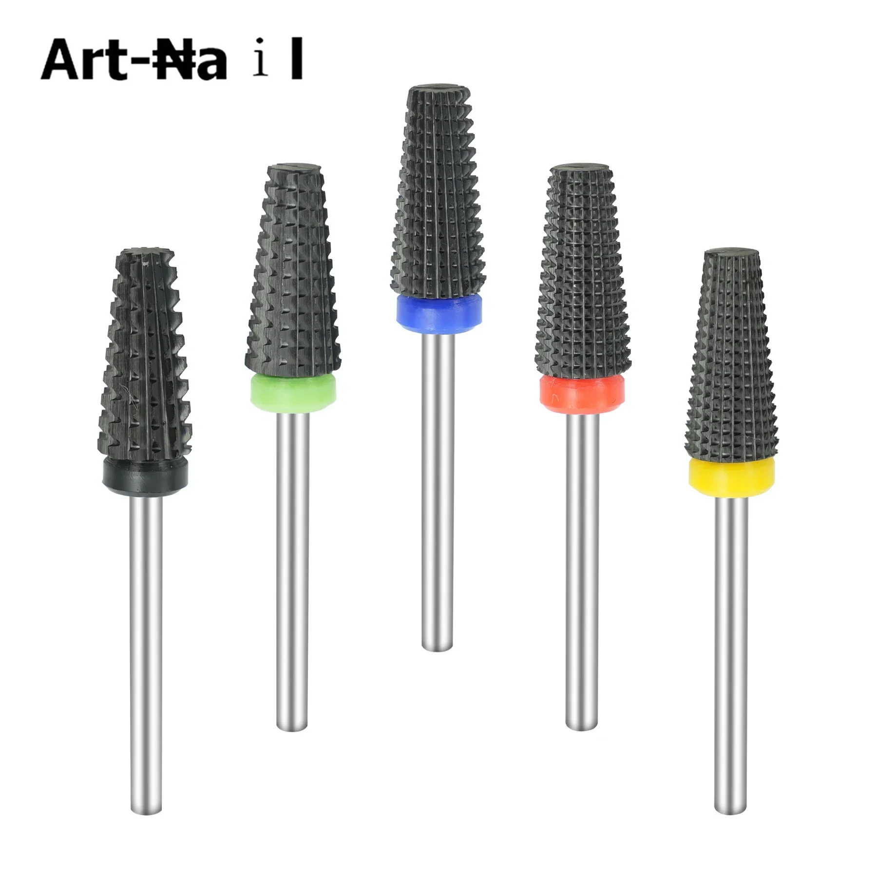 Forets à ongles en céramique, 1 pièce, forets de manucure électriques, fraises de pédicure, limes de Machine, accessoires d'art des ongles, outil pour enlever le Gel des ongles