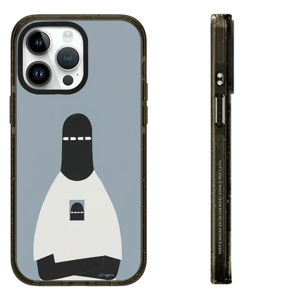 Splicing Elephants Acrylic Black Border Magnetic Phone Case Cover for IPhone 12 13 14 15 16 17 Pro Max Case