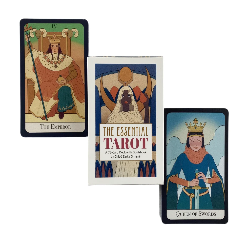 The Essential Tarot Cards A 78 Oracle English Visions Divination Edition Borad Playing Games