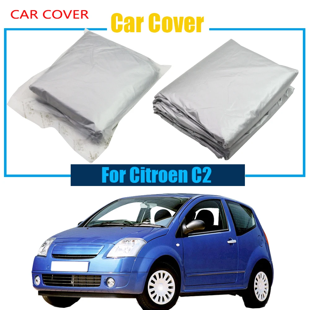 

Автомобильный чехол с защитой от УФ-лучей, солнцезащитный козырек от дождя, солнца, снега, защитный чехол для Citroen C2, высокое качество