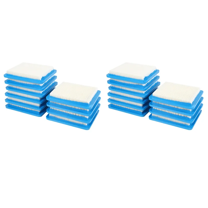 

A96I-20 Pack 491588S Air Filter Replace For Briggs Stratton 491588 4915885 Flat Air Cleaner Cartridge Lawn Mower Filter