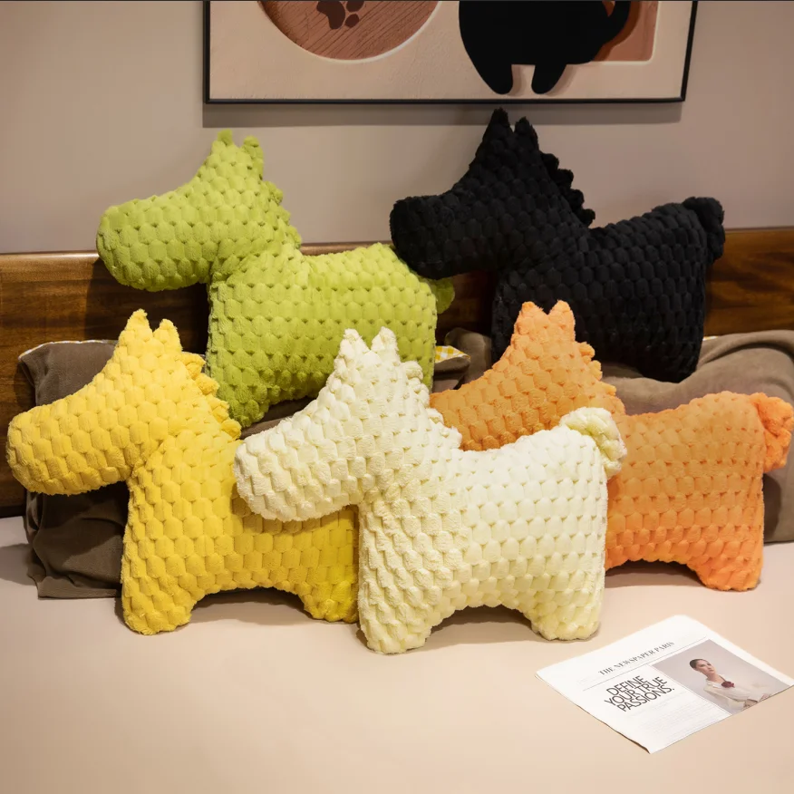 60cm kawaii dos desenhos animados simulação anime colorido cavalo de pelúcia animal brinquedo travesseiro das crianças cavalo feito sofá casa travesseiro