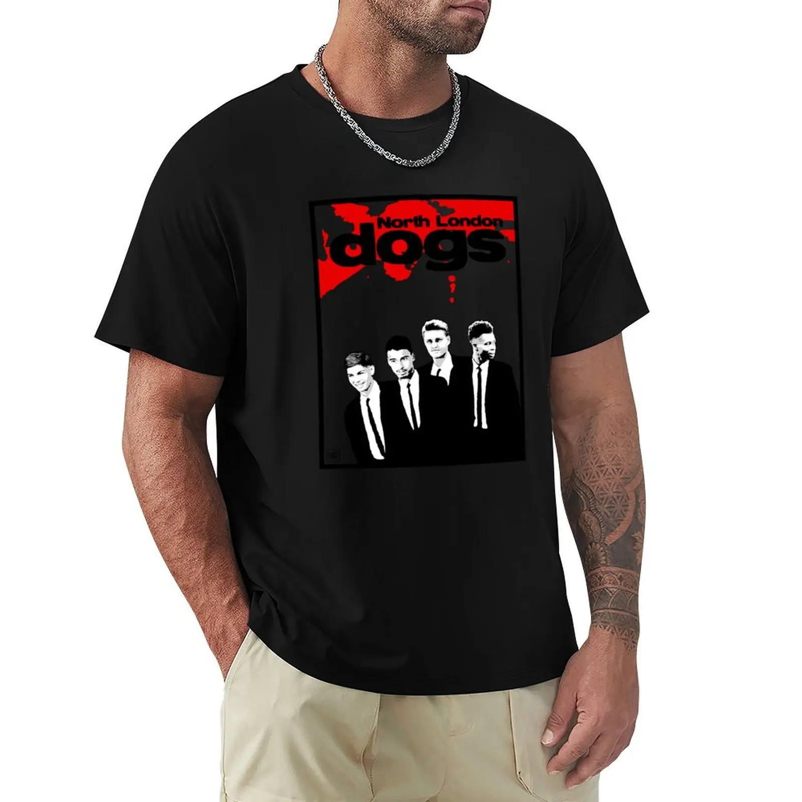 

North London Dogs T-Shirt Simple Casual Short Sleeve Tee