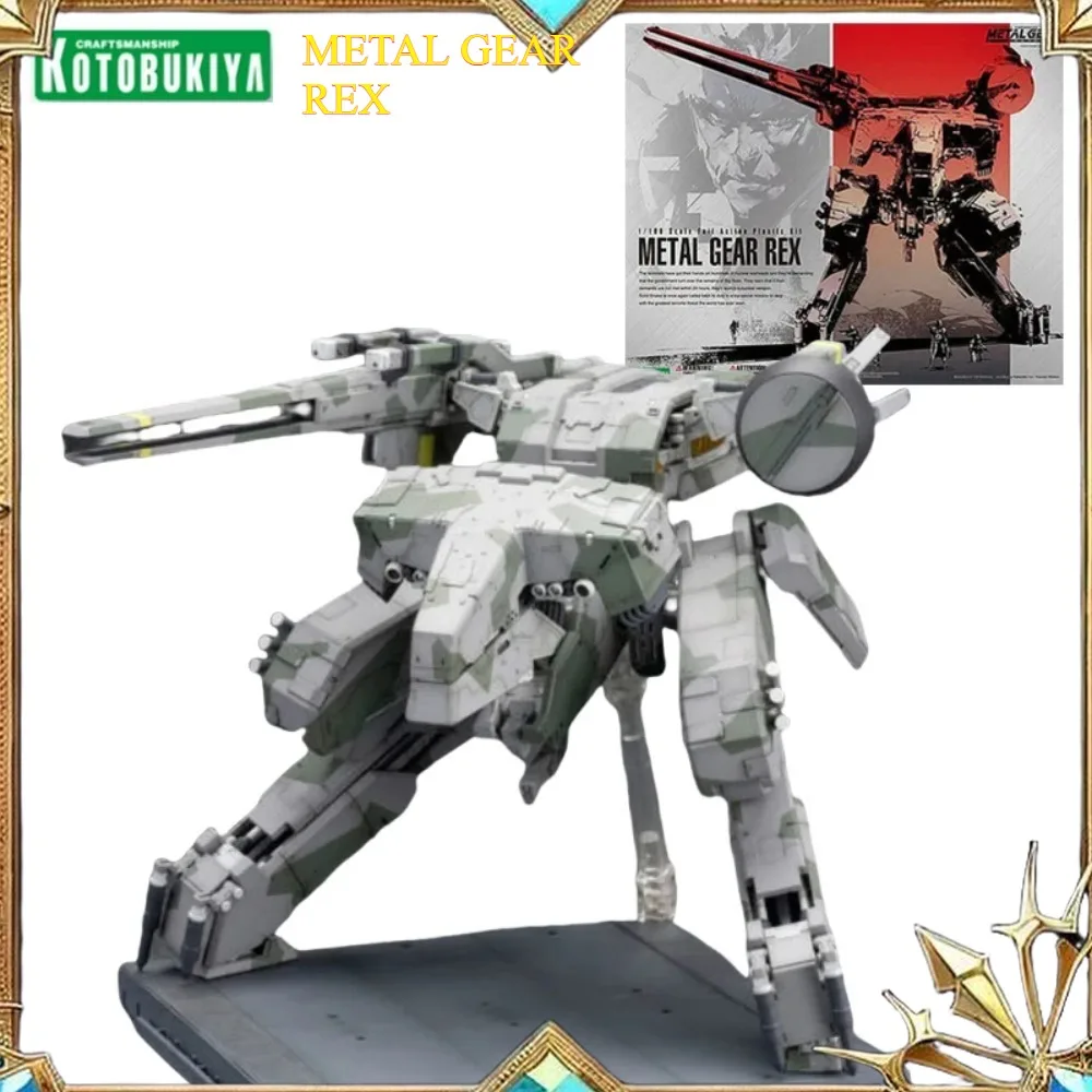 

Оригинальная коробка Kotobukiya Metal Gear REX 1/100, аниме-фигурка, сборка персонажа, модель, комплект, коллекция, подарочная игрушка