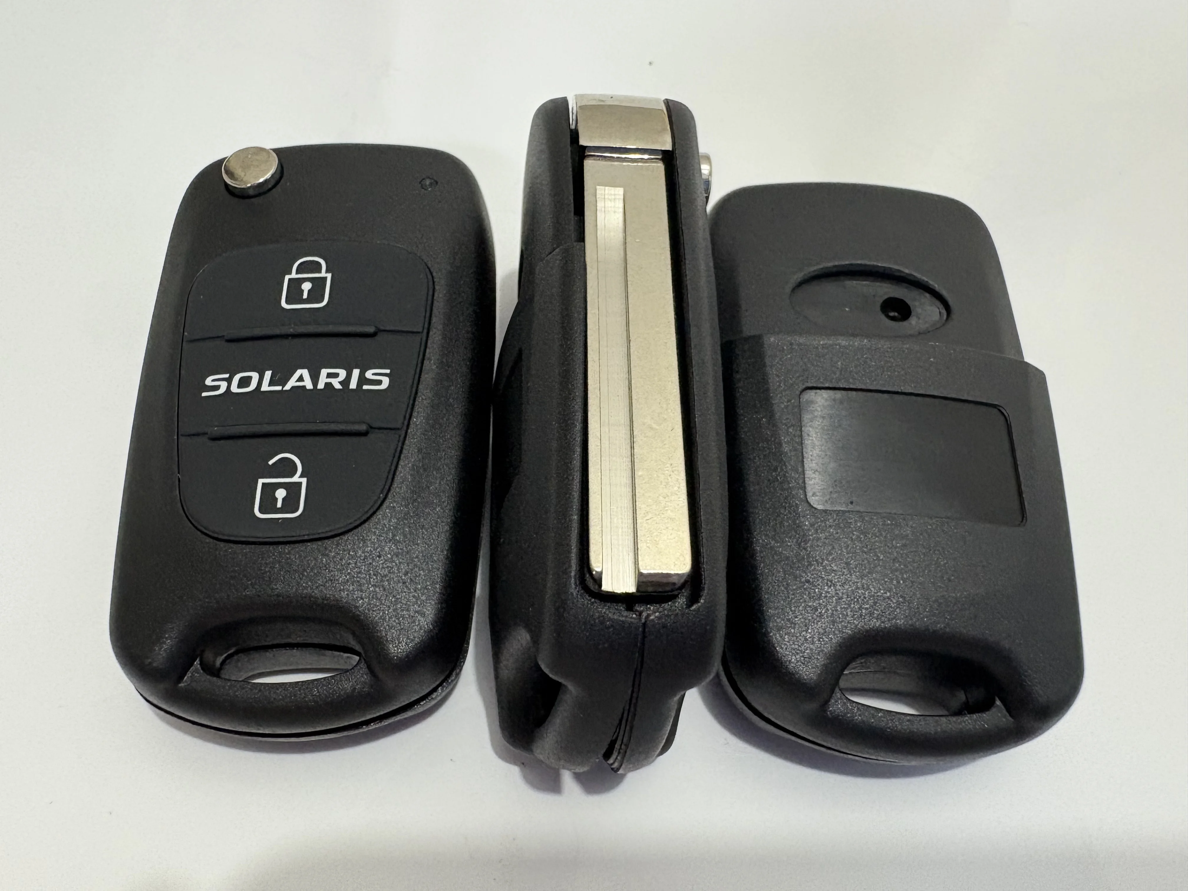 1 قطعة جديد استبدال لكيا بيكانتو ريو سولاريس سبورتاج 3 أزرار مفتاح السيارة فوب حافظة عن بعد قذيفة الوجه فارغة تقطيعه شفرة لا شعار #3