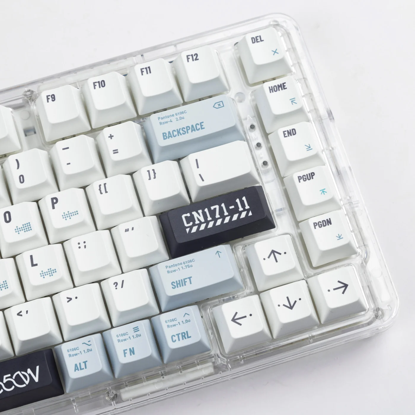 Imagem -04 - Teclado Mecânico Keycap Tema Wandering Sublimação Material Pbt 140 Key Vgn 68 75 84 87 98 104 Acessórios