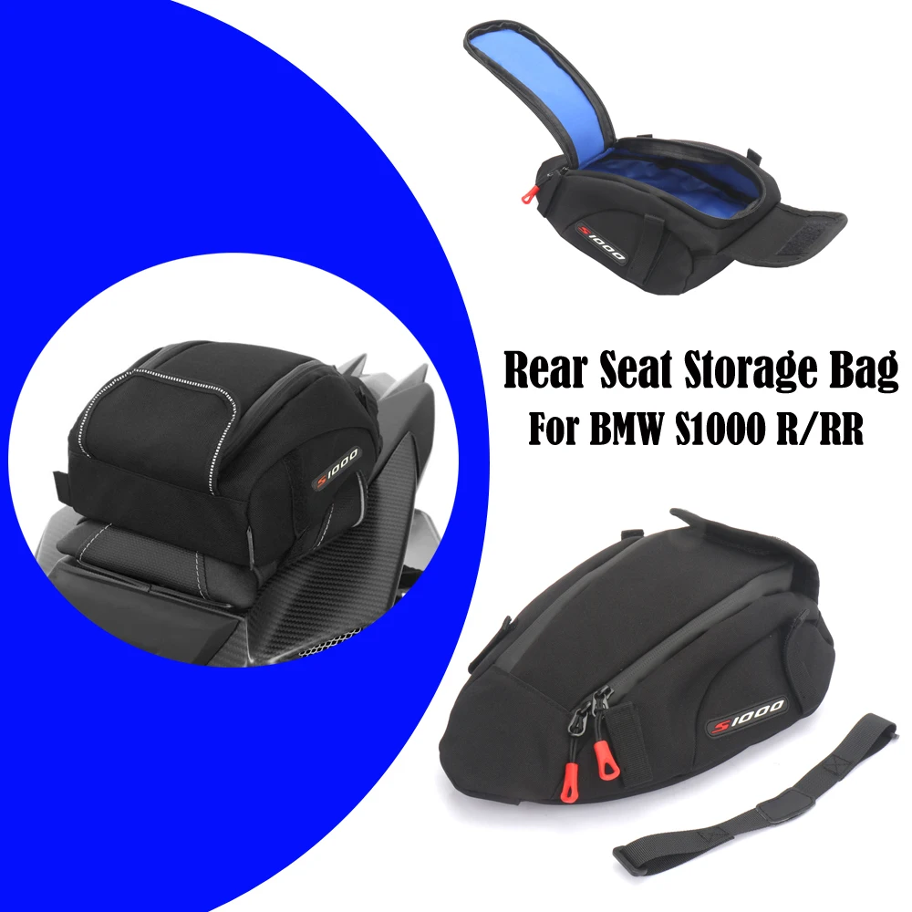 

For BMW S1000RR HP4 S1000R M1000RR M1000R rear seat packaging bag Motorcycle waterproof storage bag sports saddle bag