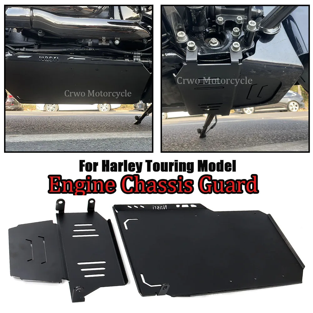 

Новая защитная пластина нижнего шасси двигателя для Harley Road Glide Street Glide 2018-2023 CVO Road Glide Street Glide 2021-2022