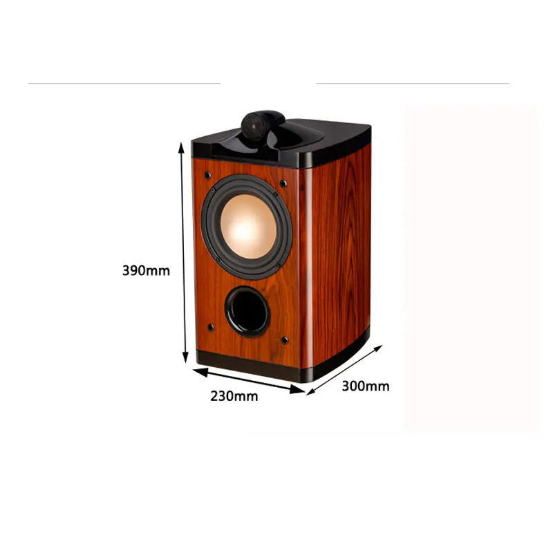 6.5 Inch Bookshelf Surround Passive Speaker 180W Hifi High Fidelity  Fever Home Theater Speaker Sound Box Desktop Speakers