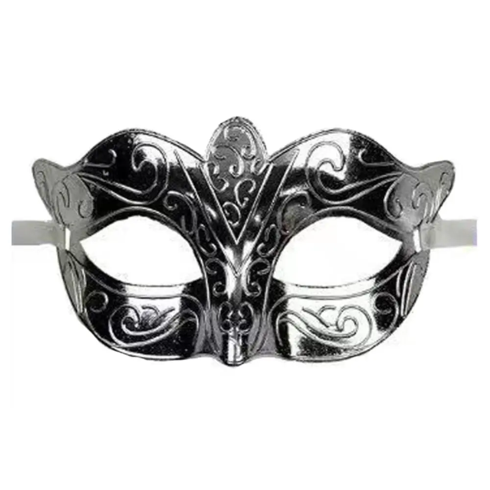 

Half Face Water Ripple Mask Party Cosplay Props Plastic Masquerade Mask Prom Party Supplies Carnival Costume Props Decoration