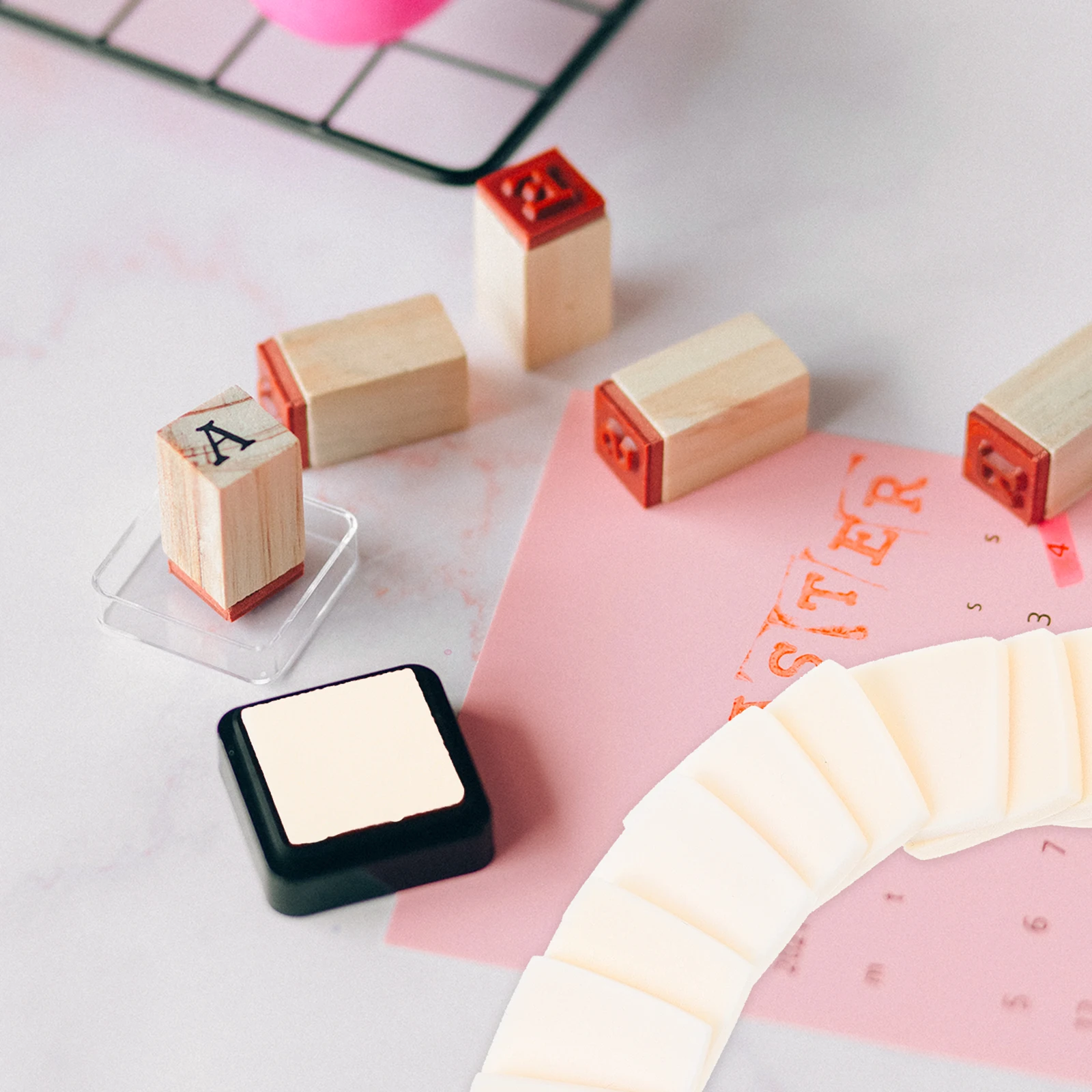 

20Pcs Thicken Photosensitive Mats Fine Craftsmanship Smooth Surface Ideal for DIY Stamp Sponge Pad Applications