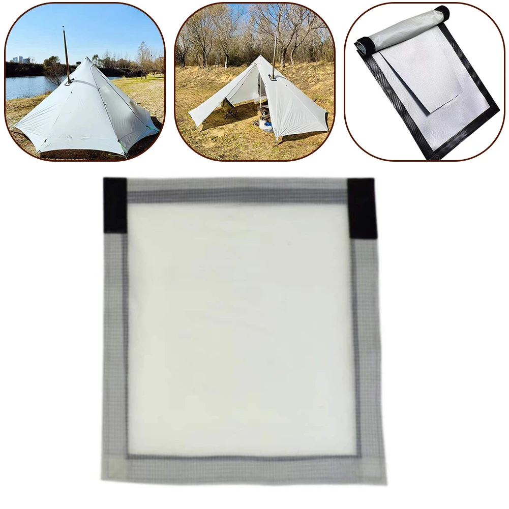 Chimney Mouth Anti Scald Cover Craftsmanship Double Layer Fabric Fireproof Long Lasting Nylon Performance Waterproof