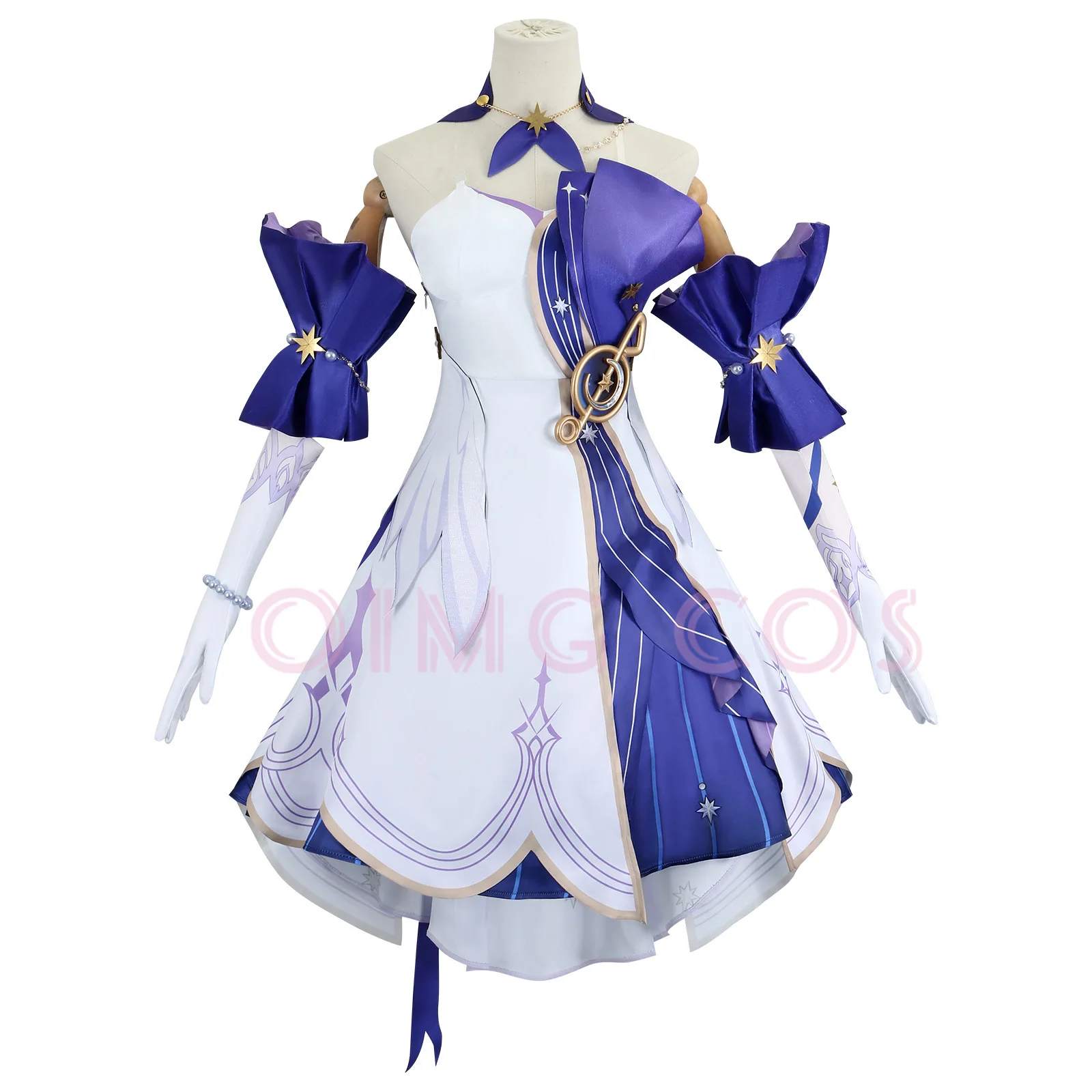 Robin Cosplay Costume Honkai Star Rail Carnival Uniform Wig Anime Halloween Costumes Men Game