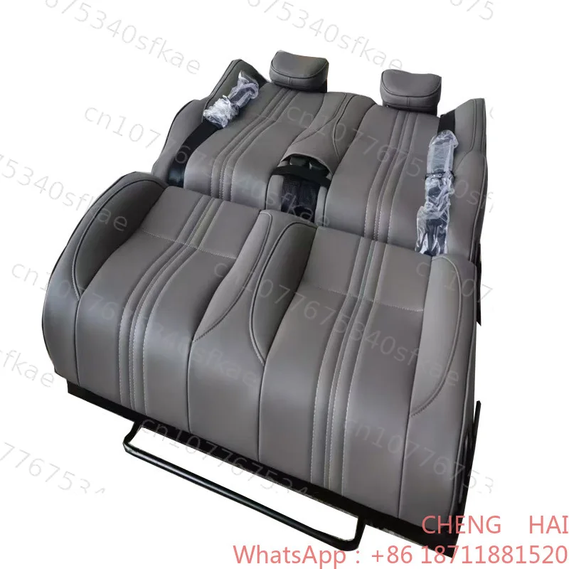 Customized Leather RV Quick Conversion Bed Seat Car to Bed Wholesale Supply for Ford Camper Van Conversion Shops