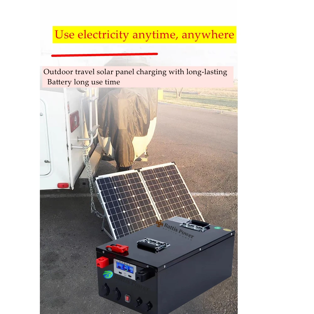 Akumulator litowy LRKK 12V 100Ah 200Ah 300Ah 400Ah 500Ah 600Ah 800Ah 1000Ah Lifepo4 do Off-Grid UPS RV Boat Outdoor