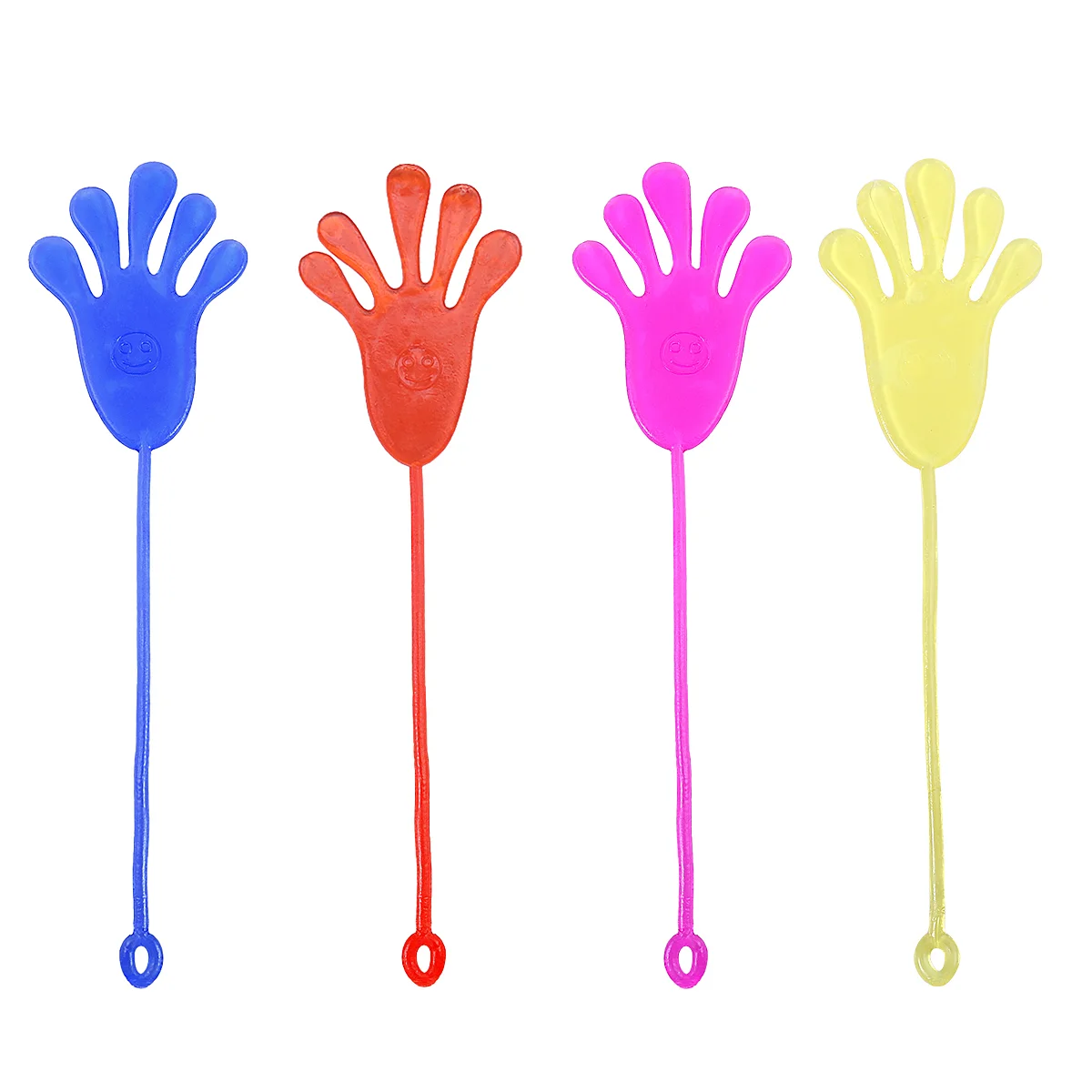 TOYMYTOY 12pcs Climbing Palms Sticky Jelly Hands Toy sticky hand hands palm toy for children sticky palm toy