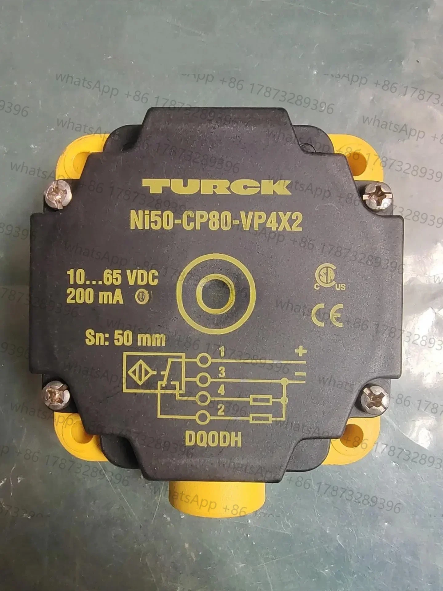

NI50-CP80-VP4X2 NI50-CP80-VN4X2 Датчик приближения Turck, новое высокое качество