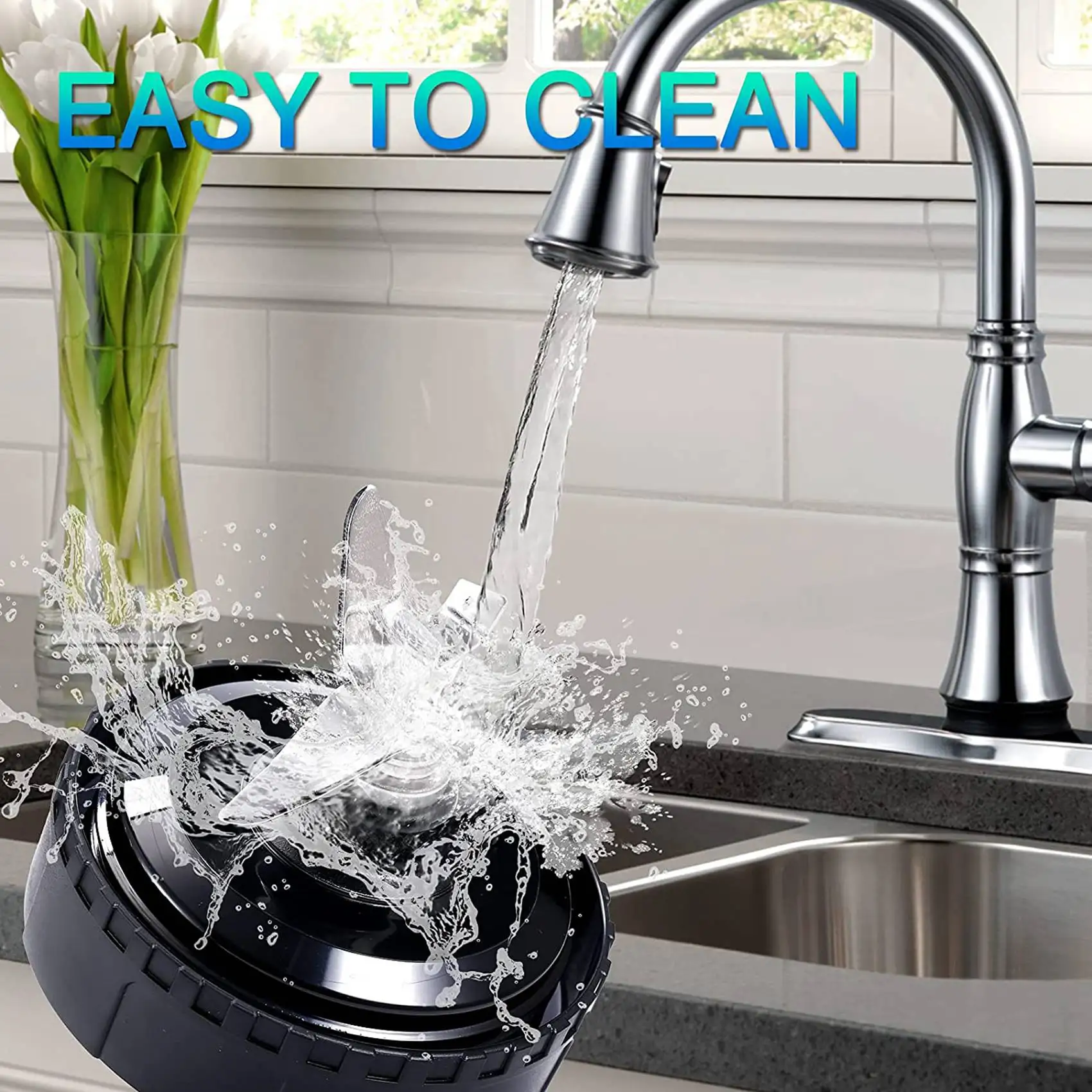 Blender Replacement Parts Compatible for ,5 Fins Extractor Blade Accessories for QB3000/QB3000SSW