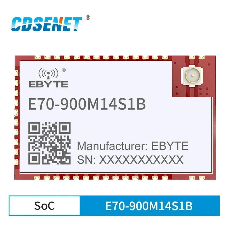 

CC1312R 868MHz 915MHz Wireless Module 14dBm CDSENET E70-900M14S1B 1.5km Transceiver Transmitter Receiver Long Range Small Size