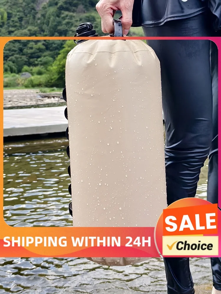Swim Buoy Float Multifunctional Water Weight Bag with Belt Water Storage Bag Water Container Bag for Beach Pool Snorkeling
