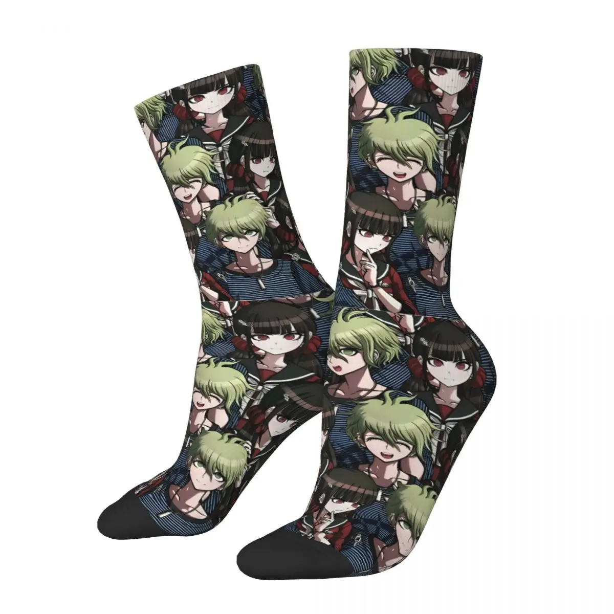 Rantaro AmamiMaki Harukawa Socks 1999377756.5062 Socks Your Turn To Die Anime Game Stockings Winter Anti Slip Women Men  Socks