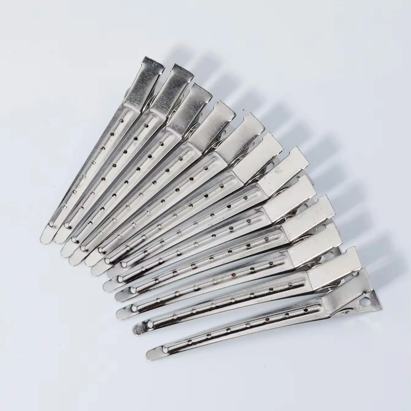Professional hair cutting zone hair clip, metal wear-resistant beauty hair clip, daily hair clip, Special for Real Hair Wigs