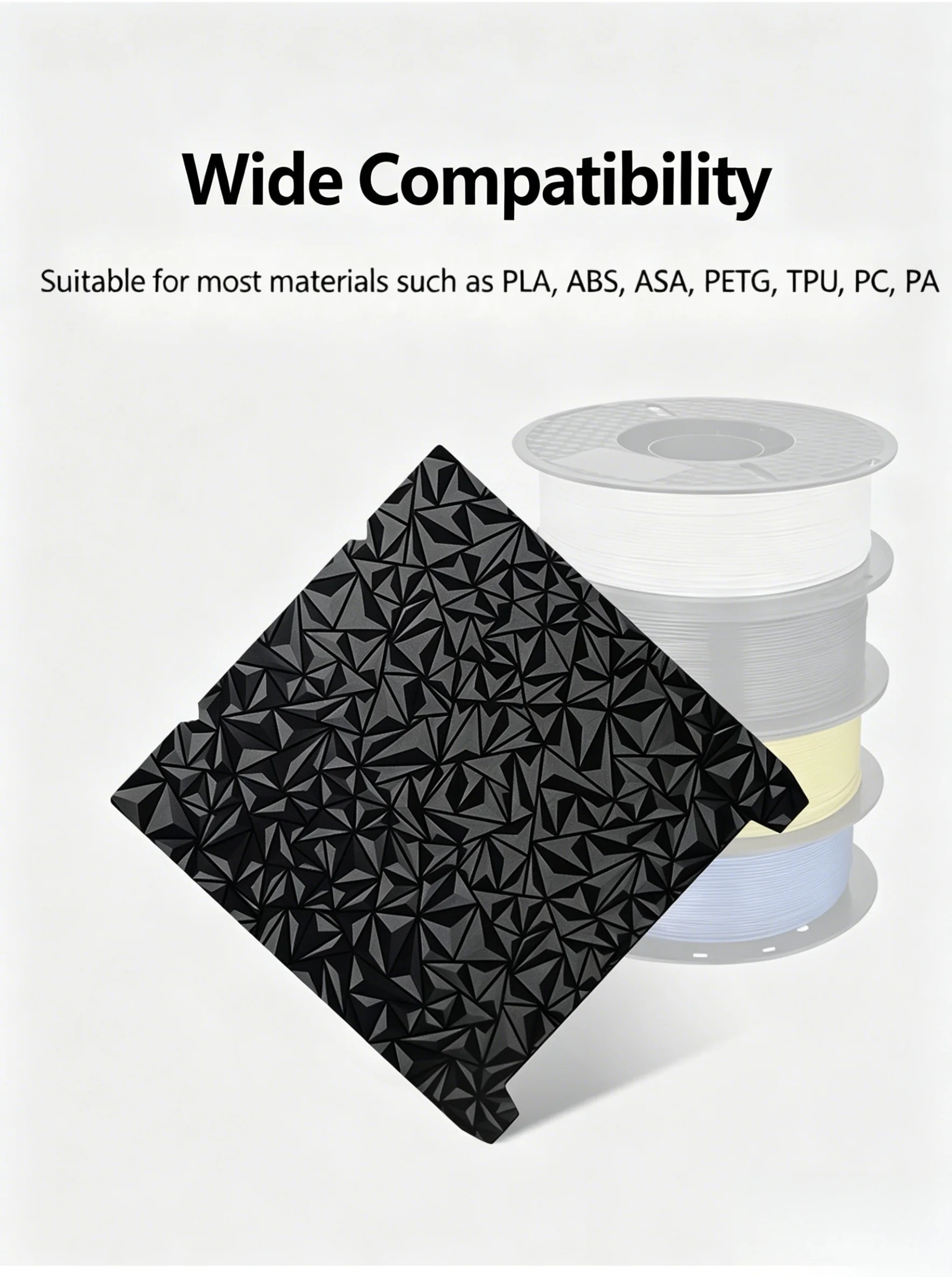 

Многоразовая магнитная PEI-пленка для печати, нагреваемая поверхность для Creality Ender 3 S1 / 5 S1 / K1 Series