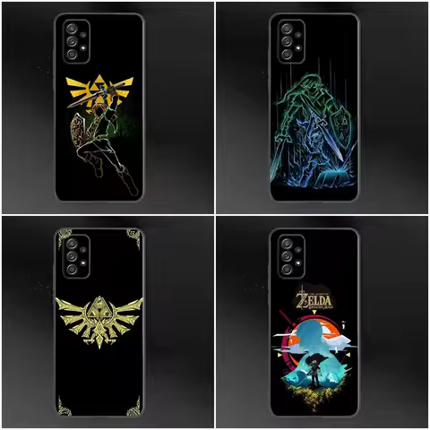 Z-Zeldas Game Phone Case For Samsung Galaxy S25,S24,S21,S22,S23,S30,Ultra,S20,Plus,Fe,Lite,Note,10,9,5G Black Cover