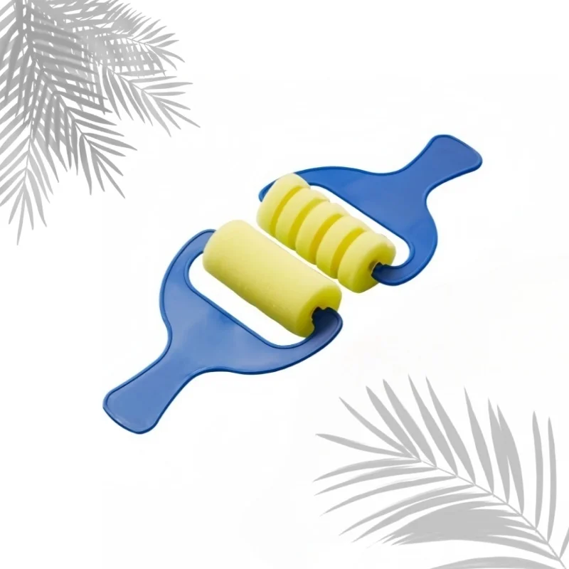 Doodle Painting Roller Sponge Brush - Educational Art Roller Sponge Painting Brush image 6
