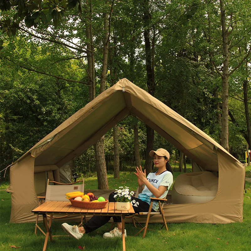 

2-5 People Outdoor Camping Picnic Portable Inflatable Tent Anti-mosquito Waterproof UV protection