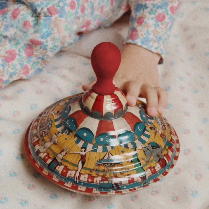 

Детский гироскоп, жестяная игрушка, классическая коллекция, орнамент