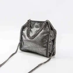 Bolsos de hombro acolchados con correa de cadena para mujer, carteras de diseñador, bolso de mano femenino