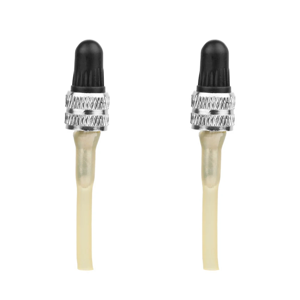 Hassle-Free Process Tire Maintenance Bicycle Tire Valve Core Alloy Valve Core High-Temperature Performance Knurled Grip