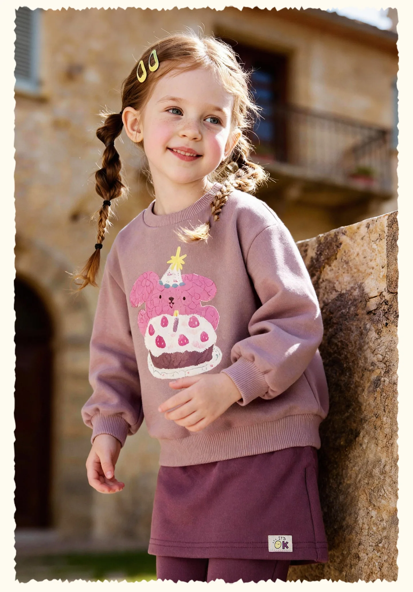 Amila 2026 Herbst Neues Kinder-Sweatshirt Bequem Hautfreundlich Einfach Lässig Tägliche Mode Weich Gemütlich Langarm-Oberteil – Detail 10