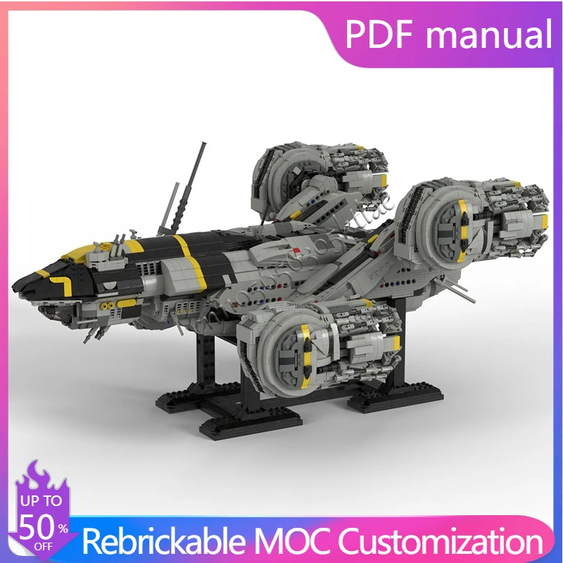 

9300 шт., хит продаж, космическая серия MOC, крутая роскошная модель космического корабля, индивидуальный строительный блок, сделай сам, образовательная сборка, детские игрушки, подарки