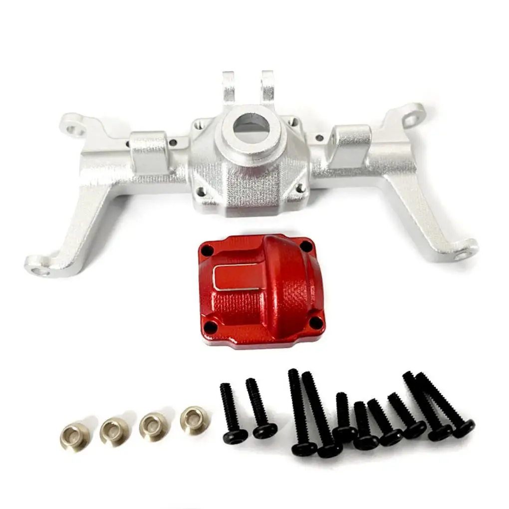 2pcs 1 24 Front Axle Housing RC Upgrade Part Aluminum Alloy Upgrade Rc Front Axle Housing For FMS FCX24 RC Car Part