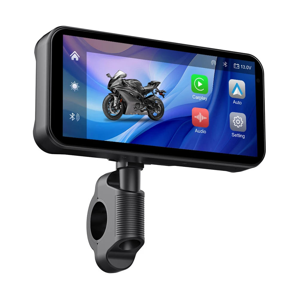 【6.25】Incell Motorcycle Carplay Smart Screen，Waterproof，Support DVR，TPMS，Waterproof，